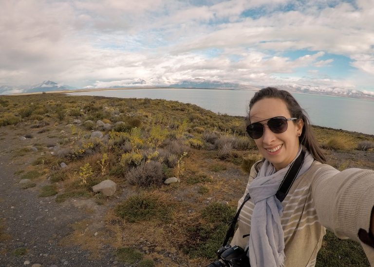 Vegetação da Patagônia a caminho do Parque Nacional Los Glaciares