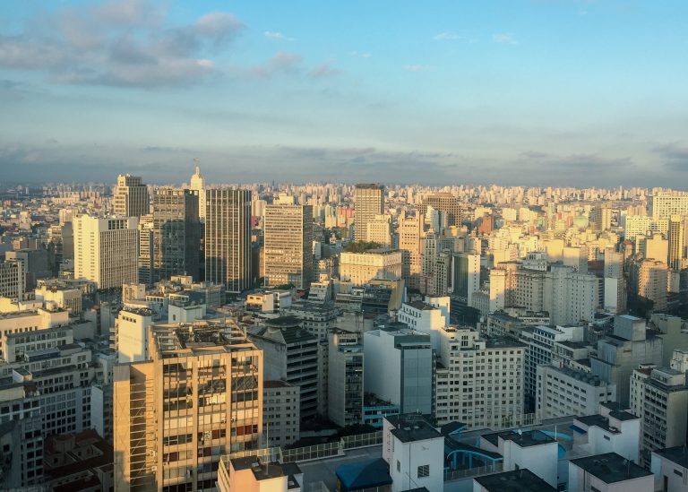 Prédios de São Paulo vistos do alto