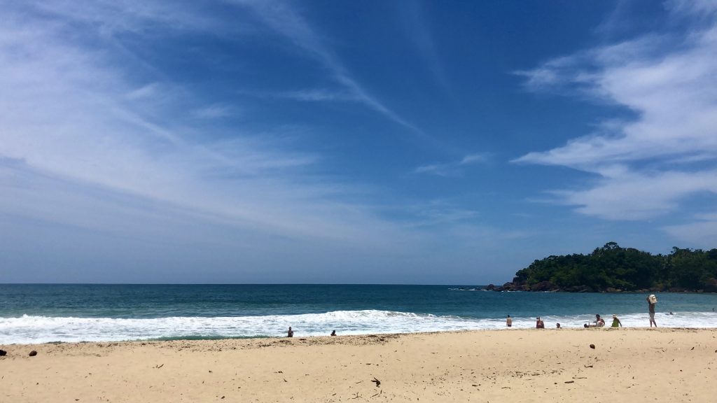 Praia do Félix, em Ubatuba