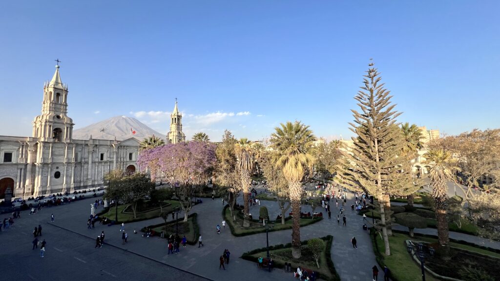 Centro de Arequipa, no Peru