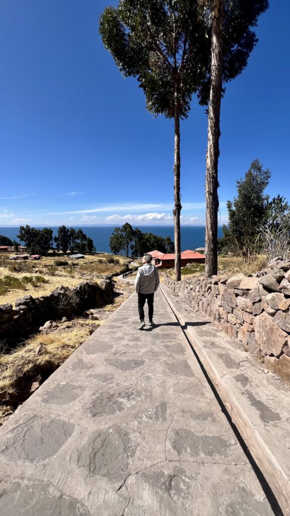 Ilha Taquile, no Peru