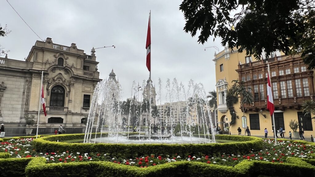 Centro de Lima, no Peru